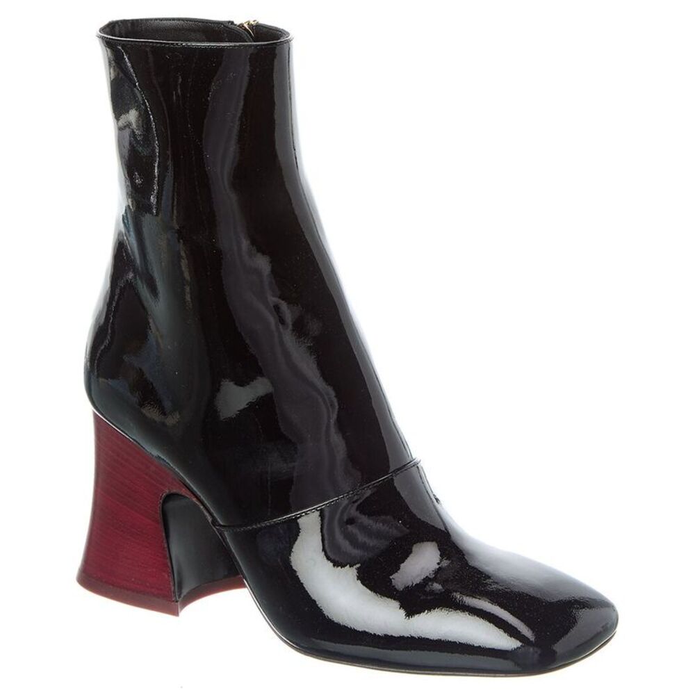 Chloé Patent Bootie, Black
